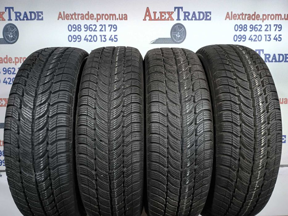 4 шт. 175/65 R14 Sava Eskimo S3+ зимові шини б/у, 6-6,5 мм