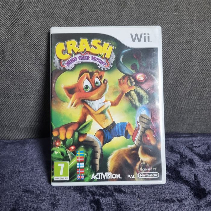 Crash Mind Over Mutant Nintendo Wii
