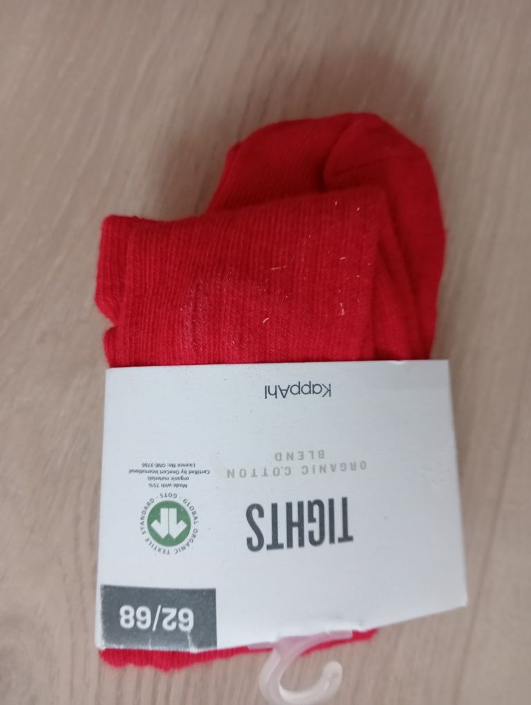 Rajstopki świąteczne r.62/68 Kappahl Nowe