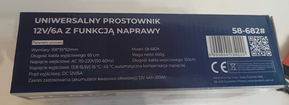 Urządzenie  do ładowania akumulatorów   6 A