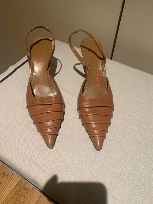Sapatos castanhos senhora