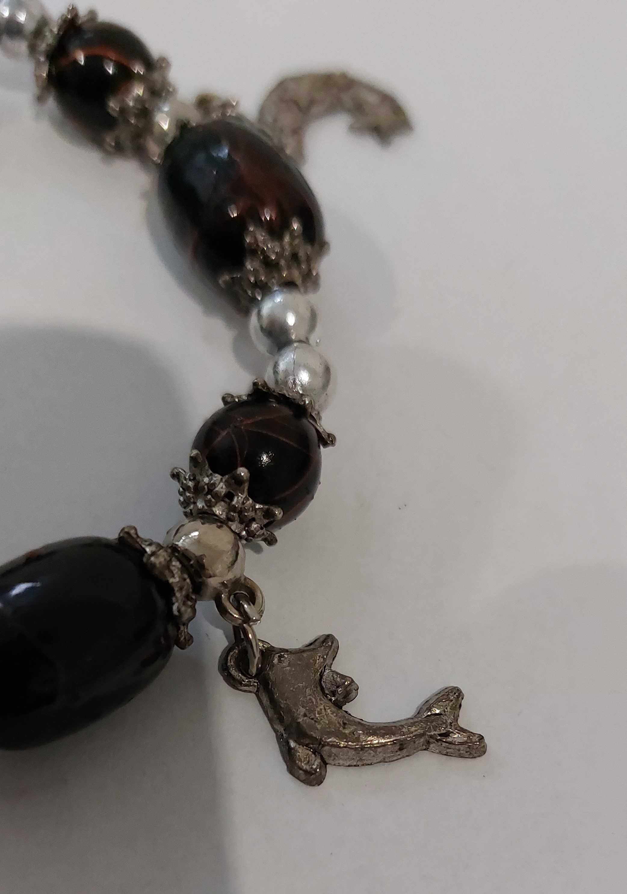 Bransoletka charms z zawieszkami