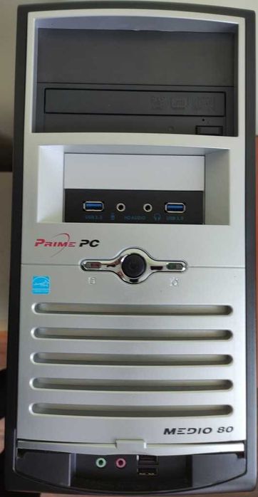 Новий комп'ютерний корпус Prime з БЖ, DVD-RW, usb 3.0, HD audio