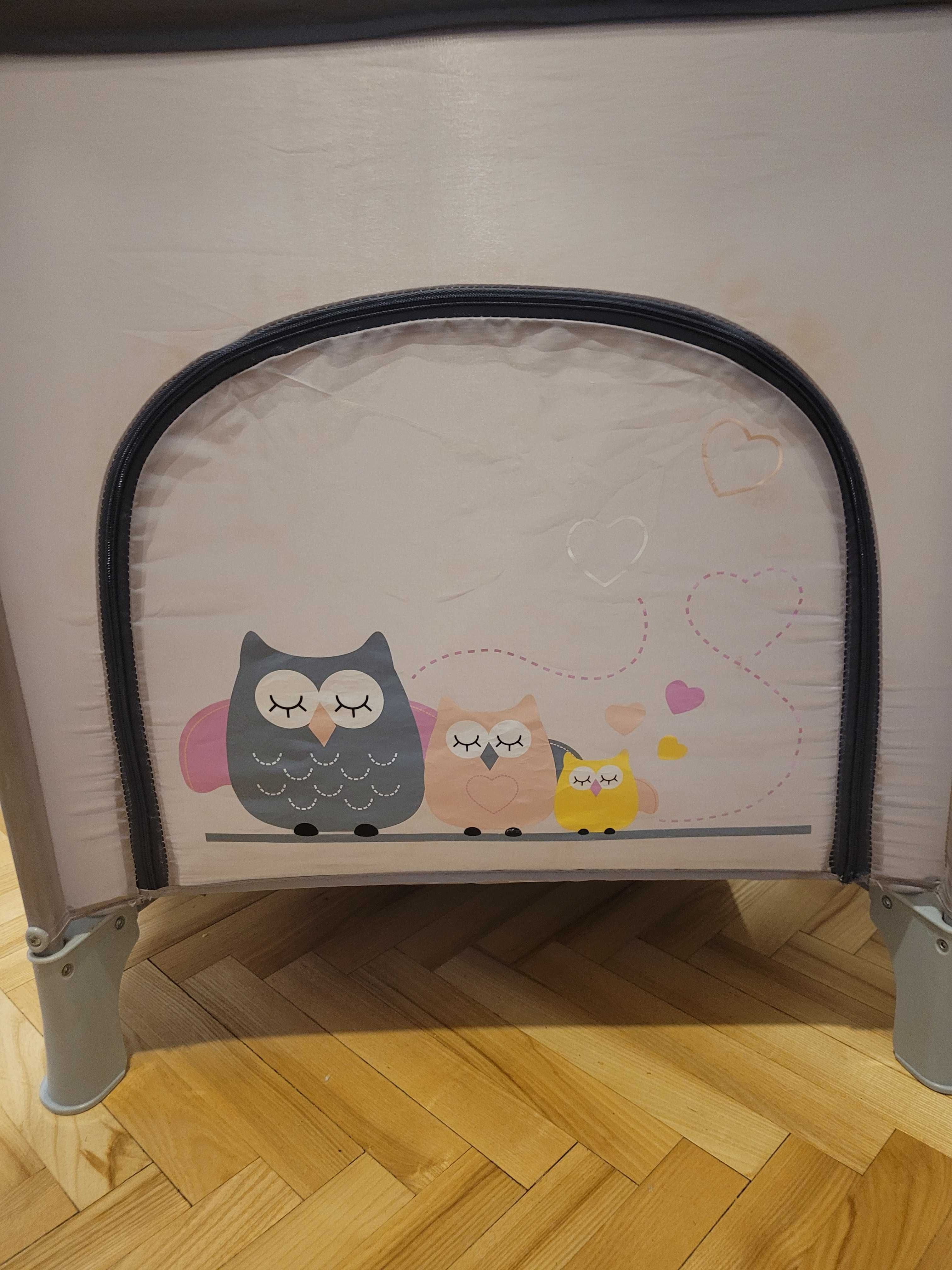 Lozeczko turystyczne baby design z przewijakiem