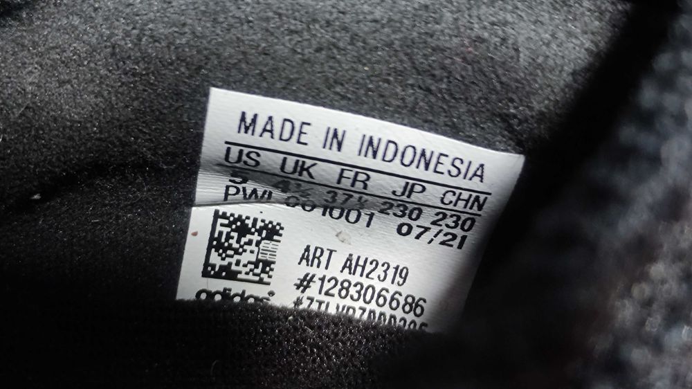 Nie używane Adidas pure boost go czarne 37.5  Czarny