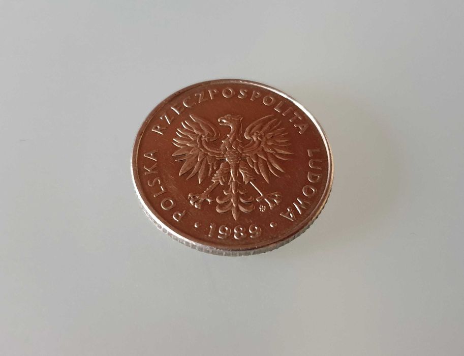 Moneta PRL 20 złotych - 1989 rok