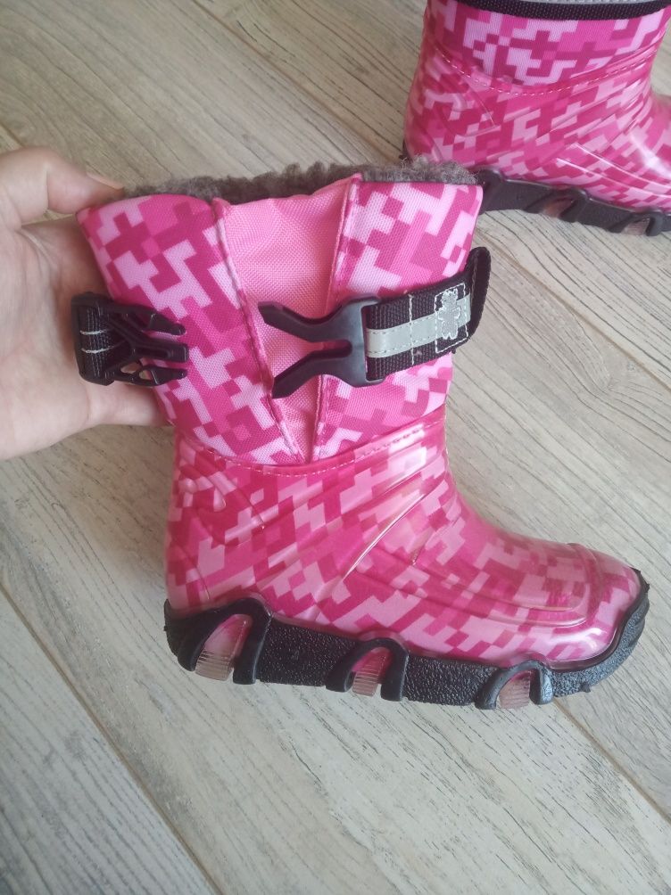 Buty zimowe dziewczęce 27/28 NOWE