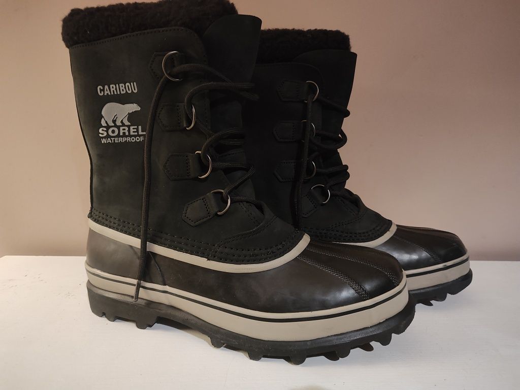 Buty Śniegowce firmy Sorel Caribou r.43.5- Nowe