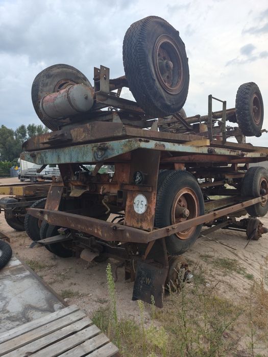 Przyczepa rolnicza sztywna rama podwozie 8011 hw hl 6011 Ifa