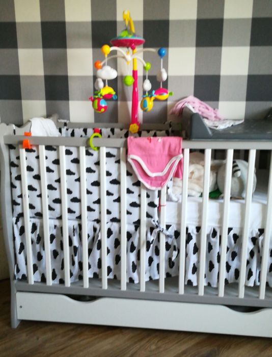 Łóżeczko dziecięce 120x60 - tapczanik