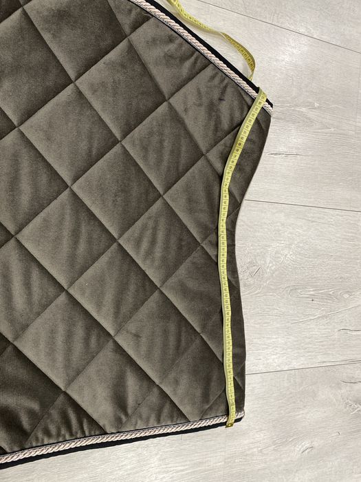 Welurowy komplet czaprak plus nauszniki VS full