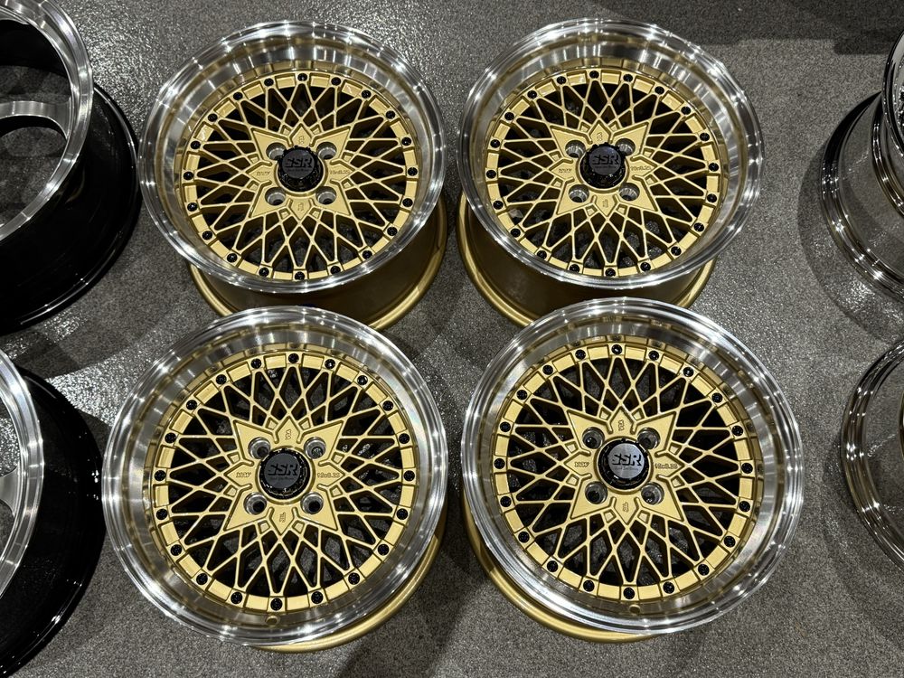 Felgi SSR Formula Mesh rep 15" 4x100 8.25j Mx5 Miata E30 work watanabe
