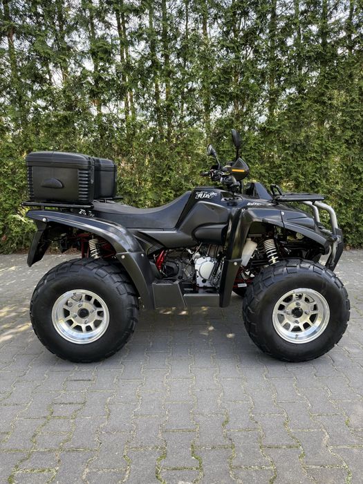 Access Triton 400*homologacja*kufer*hak*alu*transport