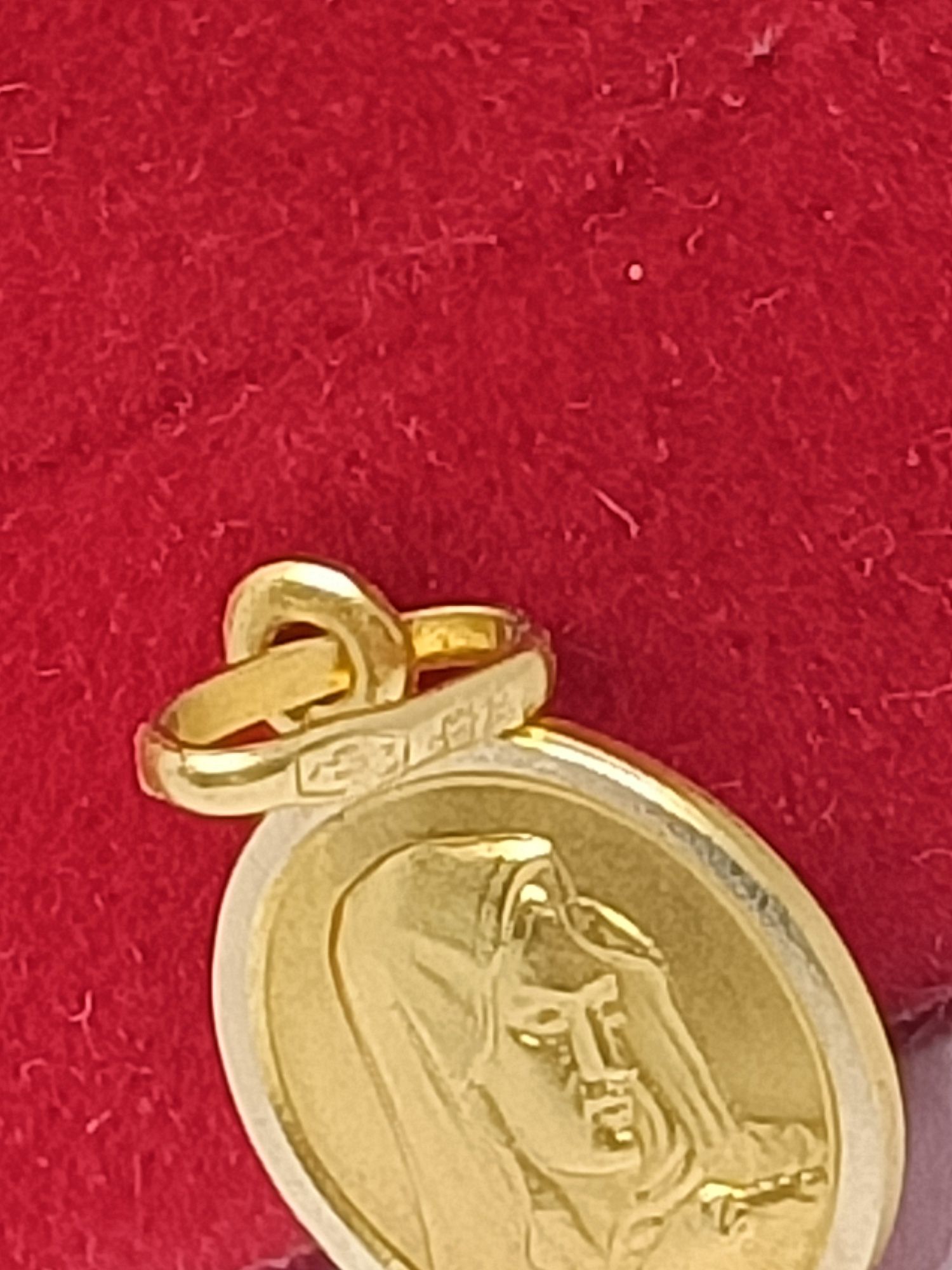Klasyczna zawieszka ze złota, złoto pr 585