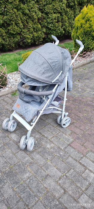 Lionelo wózek spacerowy, parasolka, szary