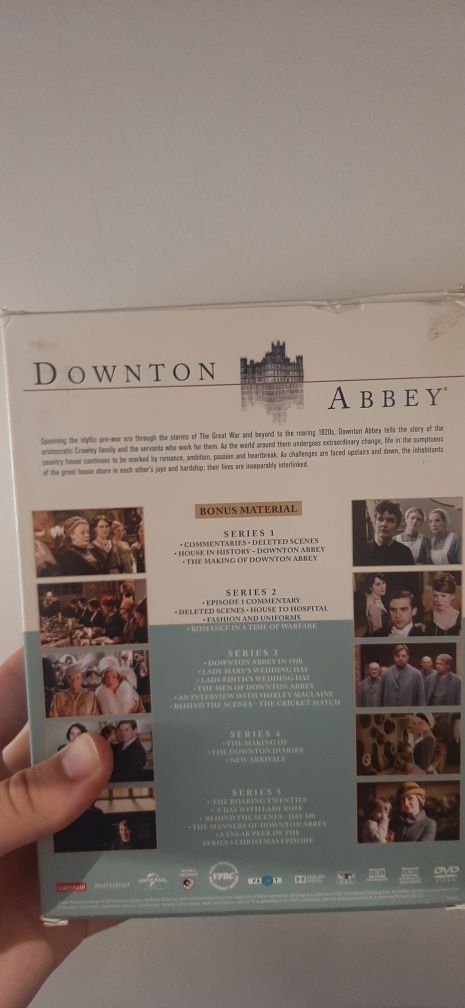 Downton Abbey Séries One-Five DVD