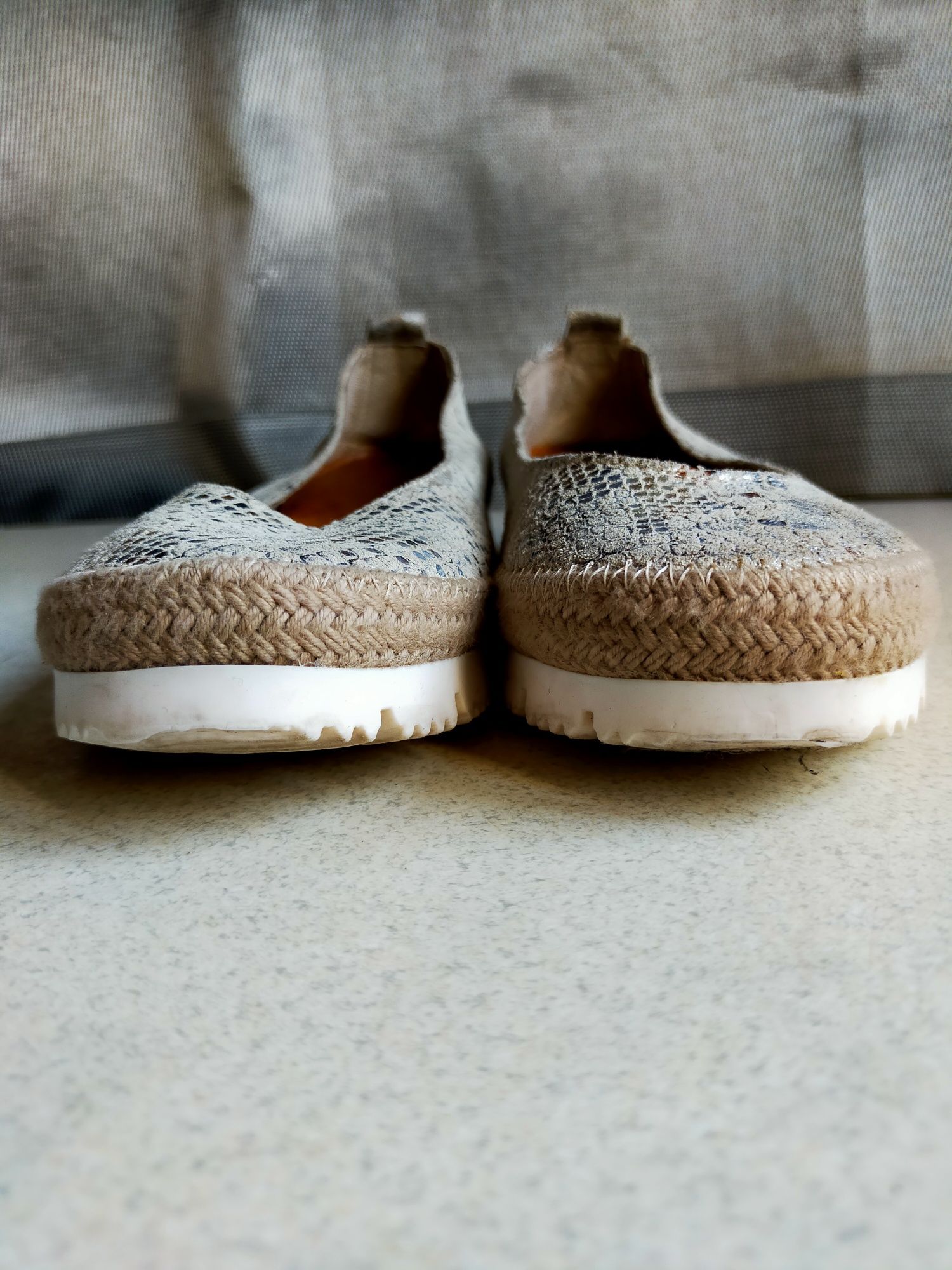 Espadryle Quazi złote 36