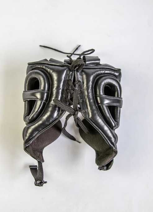 Шлем для бокса Top Boxer GLADIATOR Headgear. Размер L. Чёрный.