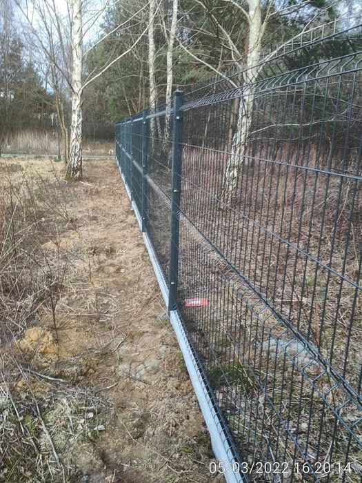 Ogrodzenia ogrodzenie panelowe panele słupki brama furtka płot palety