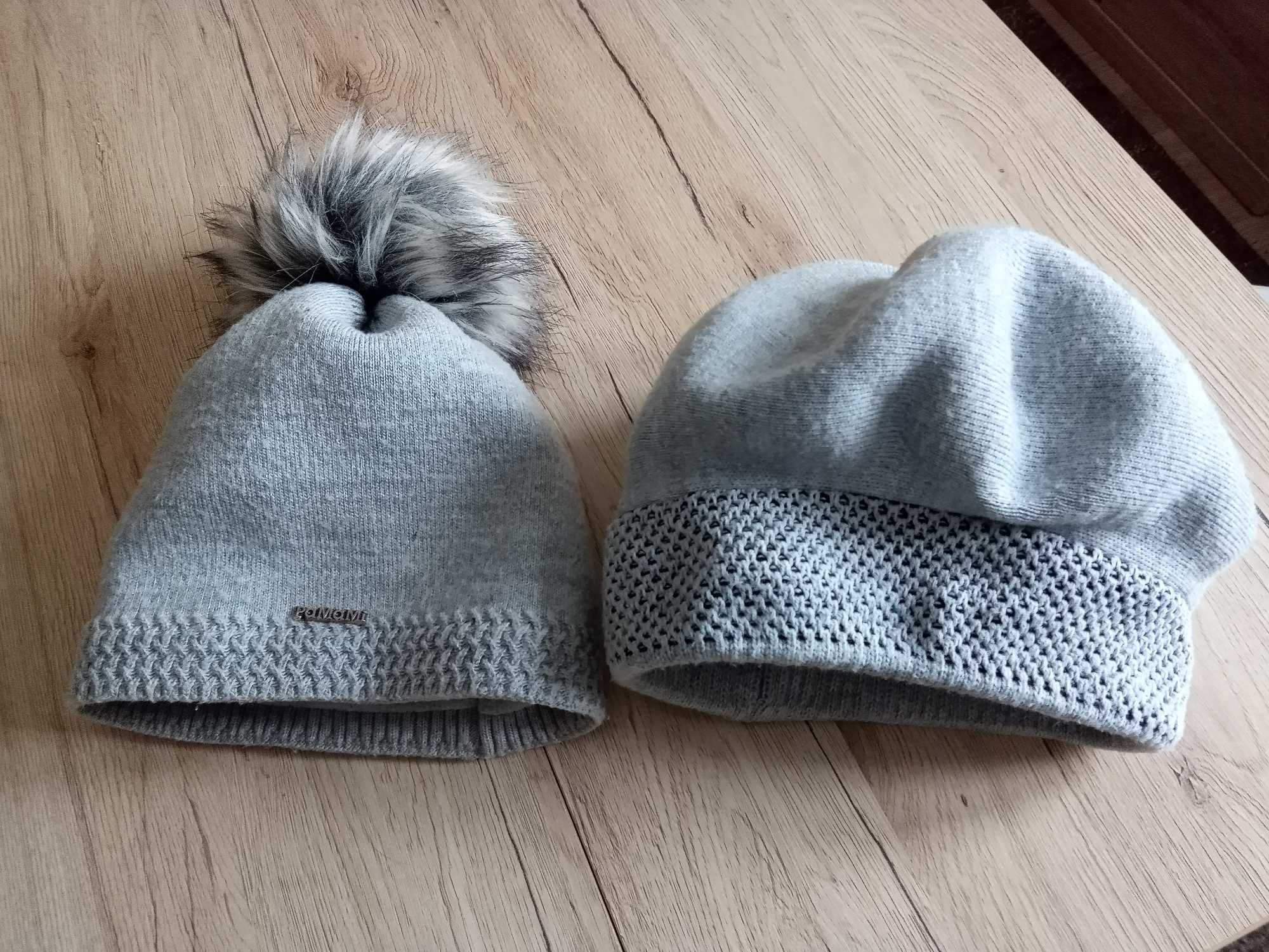 Sprzedam dwie czapki damskie zimowe