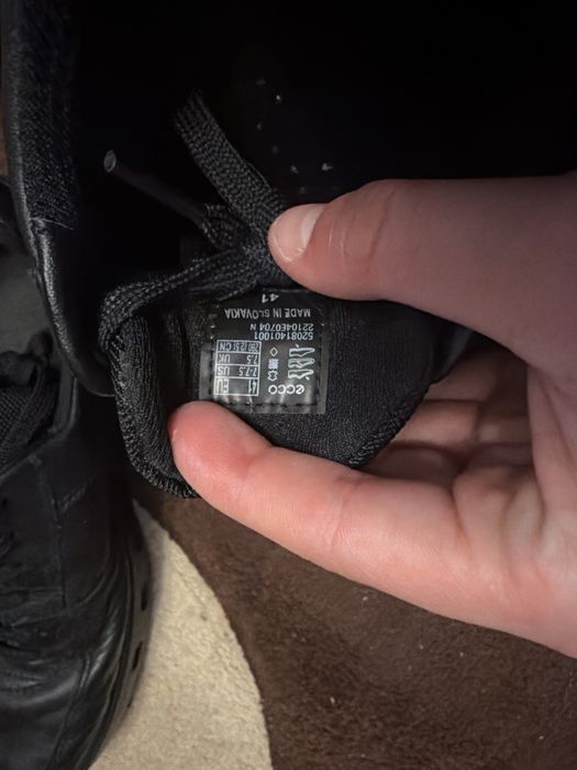 Ecco кроси горе текс GTX