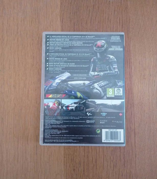 Jogo MOTO GP 14  PC