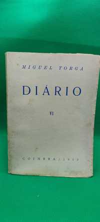 Livro - Ref:CE 1 - Miguel Torga - Diário nº6 - 1º edição