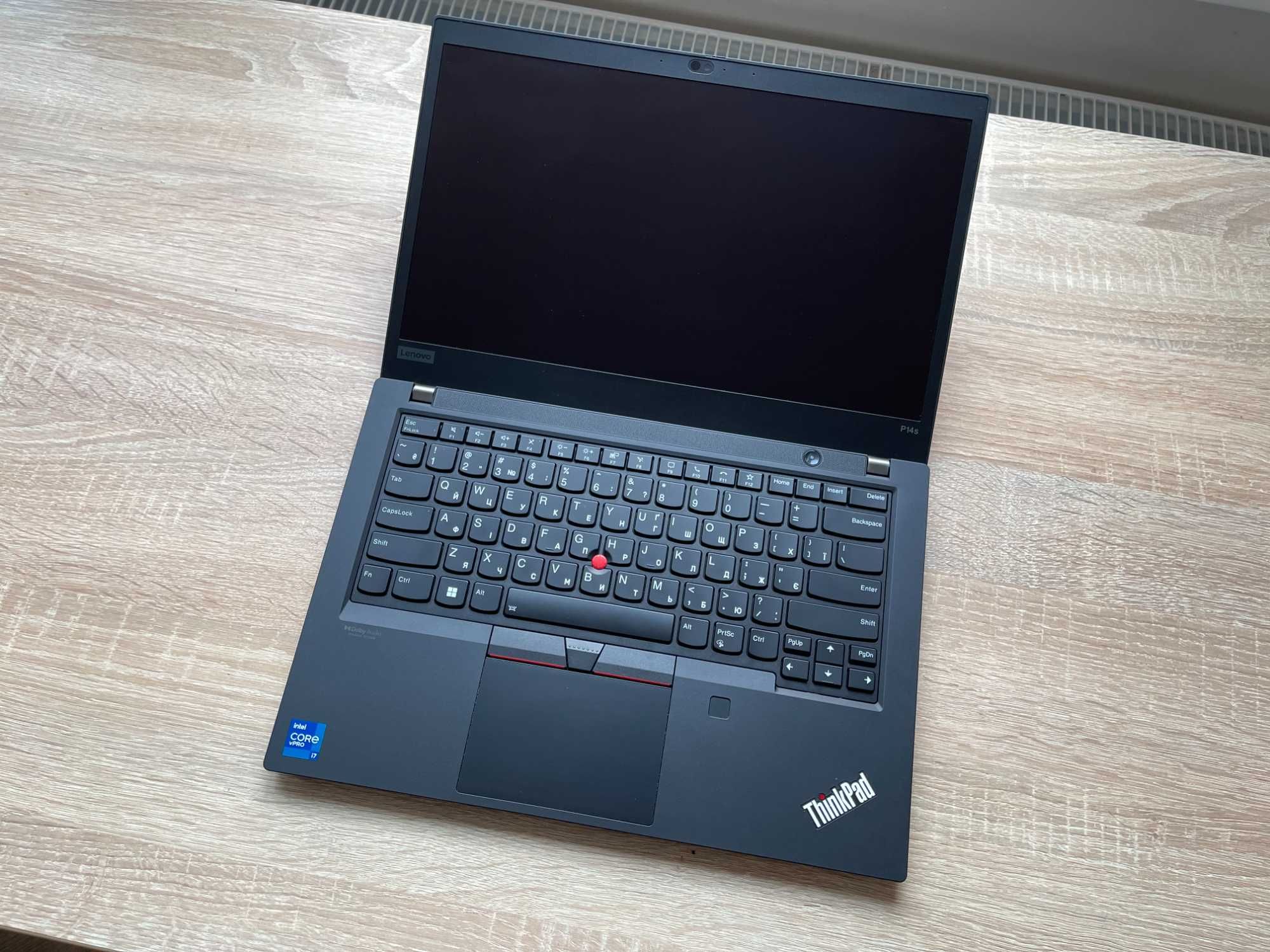 2022p. Lenovo ThinkPad P14s 2 Core™ i7_48gb RAM_1000 SSD_Nvidia Quadro