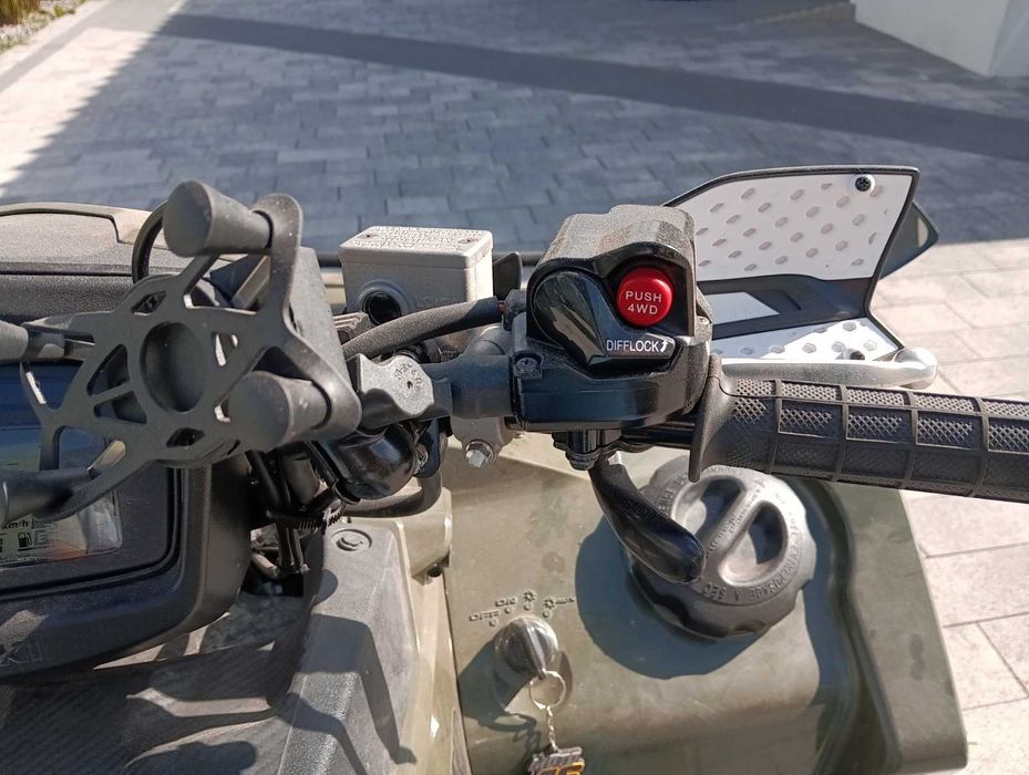 Suzuki Kingquad 750 , przebieg tylko 210 km - udokumentowene 2020r.