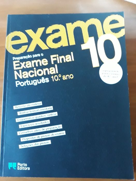 Preparação Exame Final Nacional, Português, 10o ano, Porto Editora