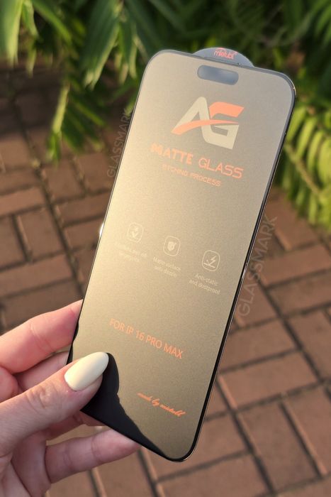 Матове захисне скло iPhone 16 Pro Max 15 14 13 классное матовое стекло