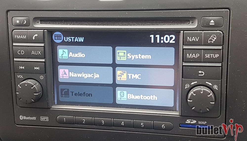 Nissan LCN1 Nawigacja Polskie Menu Lektor Najnowsza Mapa Europy