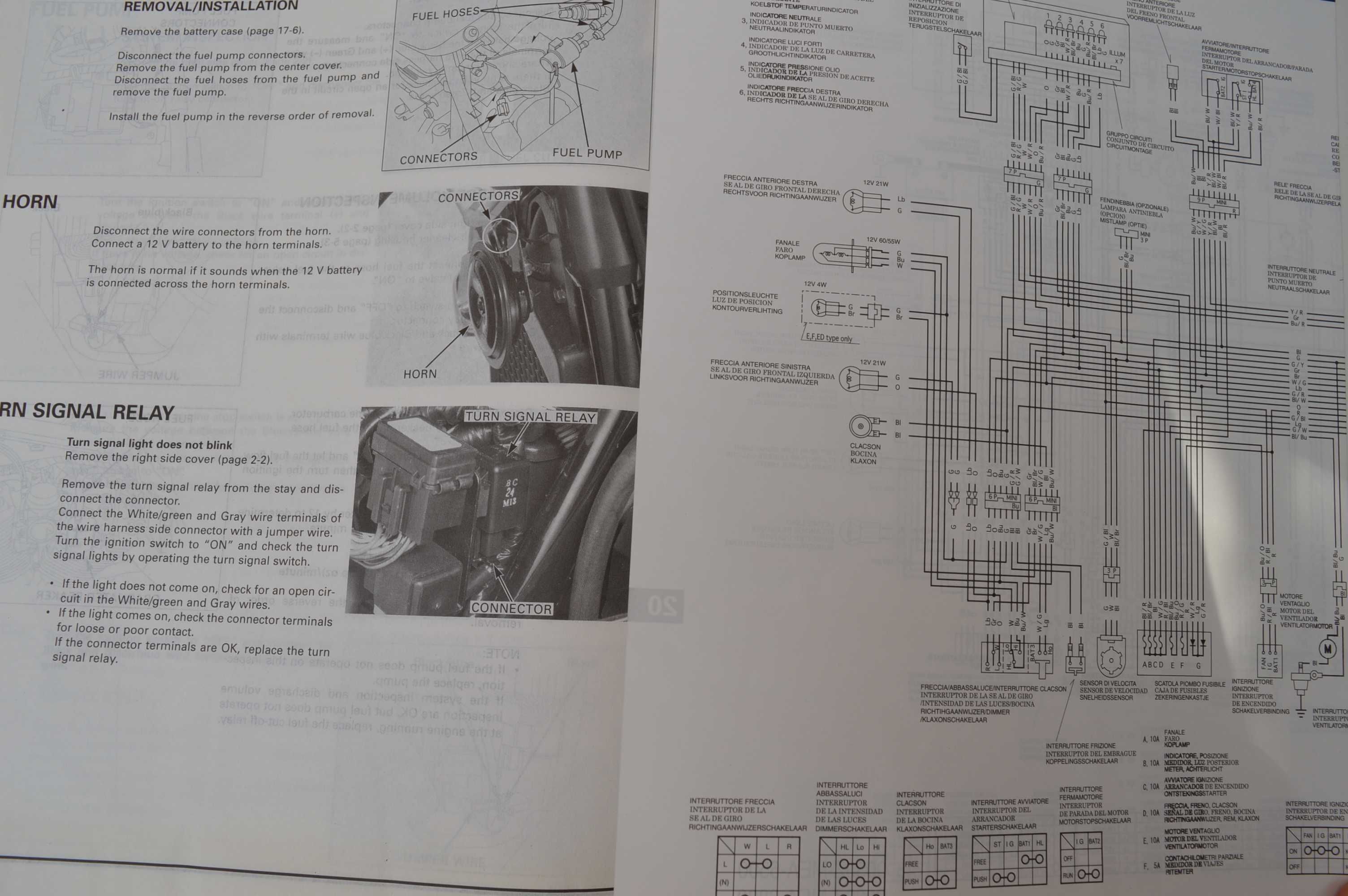 Honda VTX 1300 SERWISÓWKA manual OEM