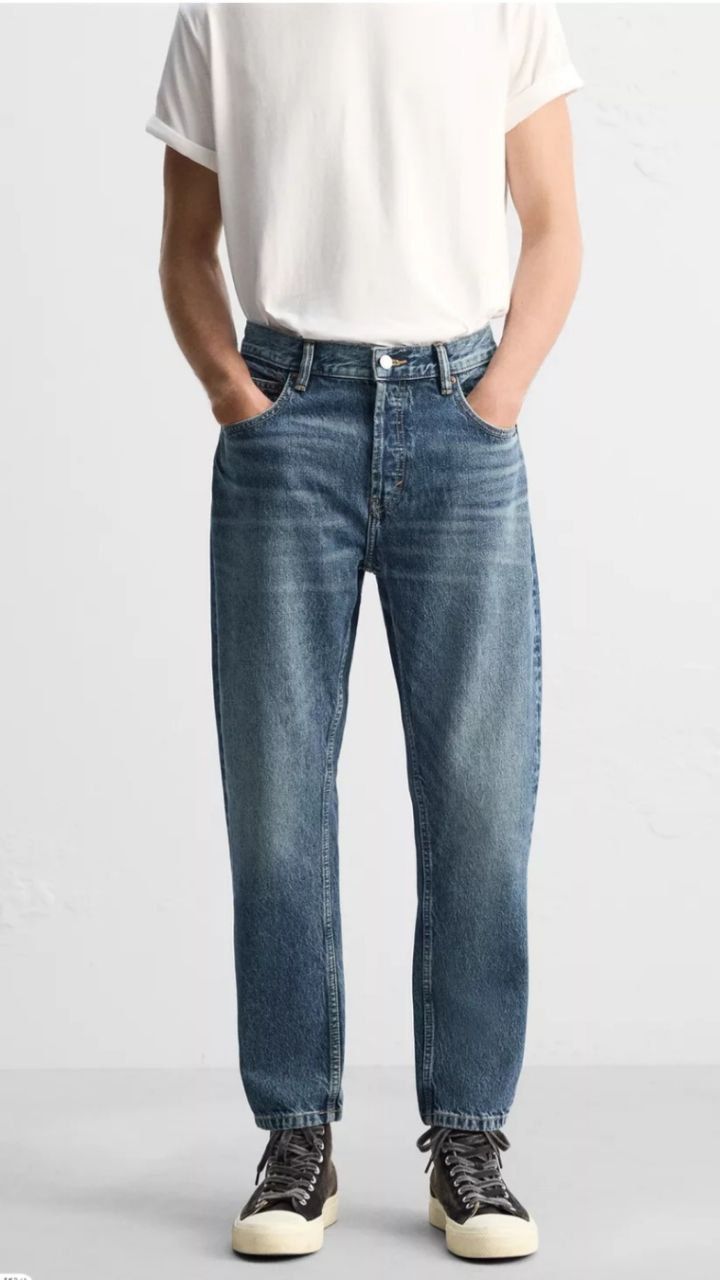 Джинси Zara Slim Cropped -fit M L 40 42