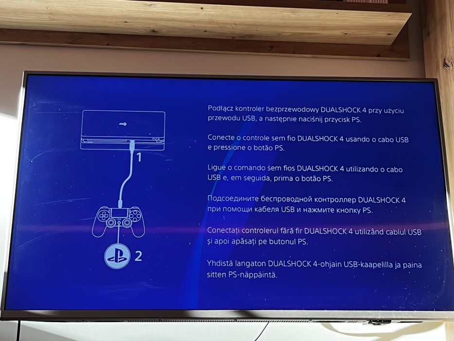 PlayStation 4 SLIM nowy dysk ssd/termopasta+ładowarka do padow i 4gry