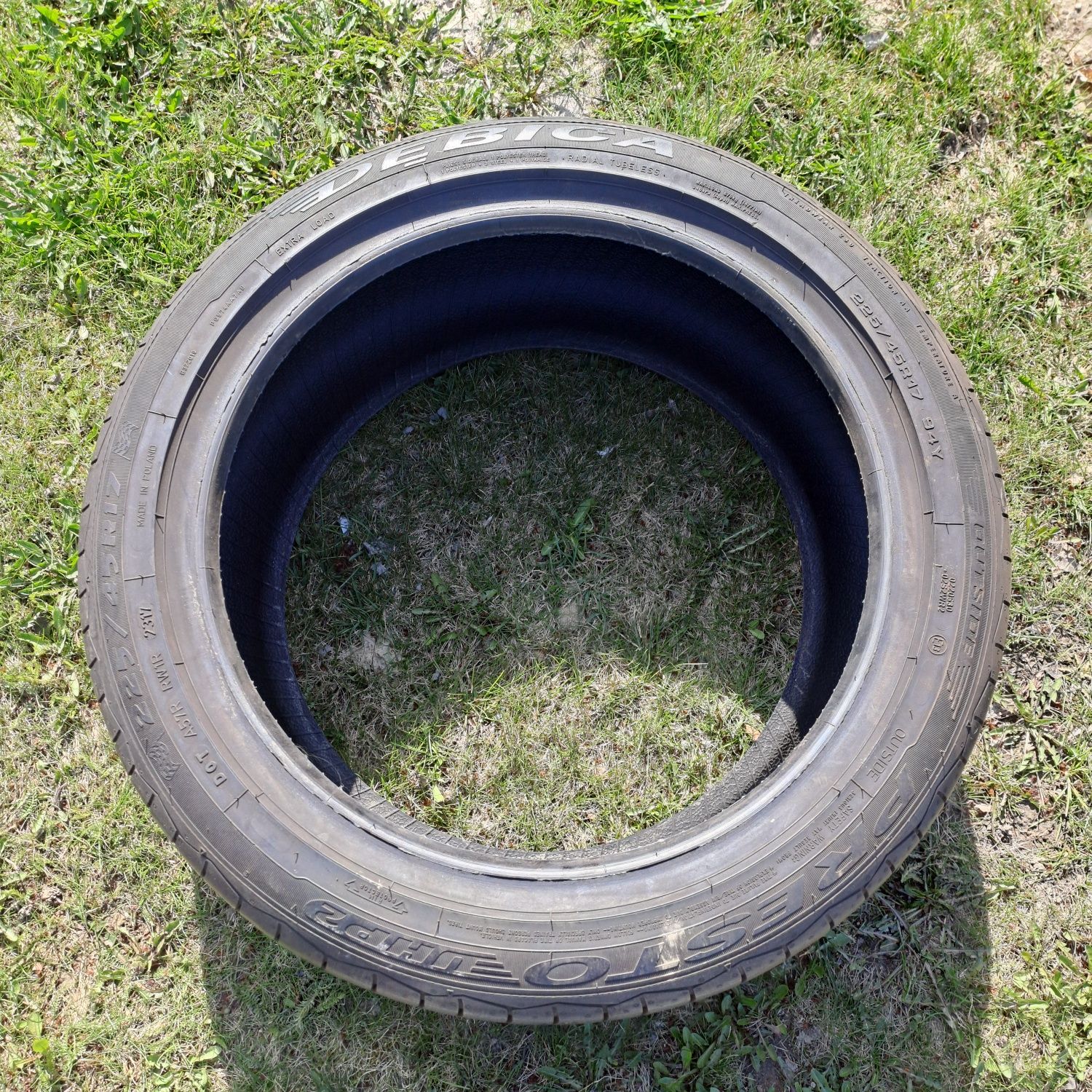 Alufelgi 17" 5x110 z oponami w bdb stanie Saab 93