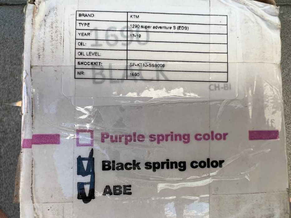 Mola Hyperpro SP-KT12-SSB009 KTM 1290 SuperAdventure S