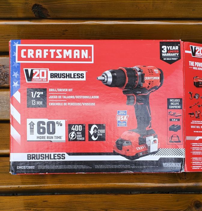 Craftsman дриль акумуляторний