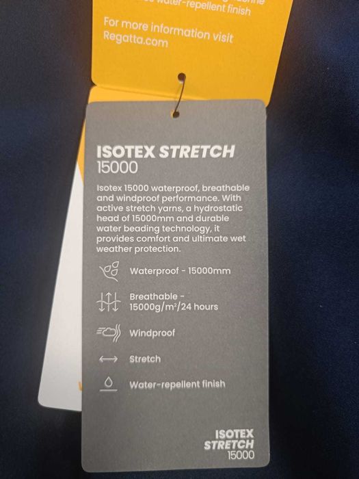 Regatta Malland II kurtka r. XL Isotex 15000 mm waterproof breathable