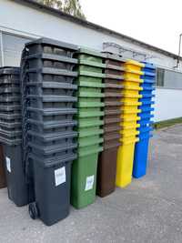 Pojemnik kosz kubeł śmietnik na śmieci odpady 120l ese nowe eko bio