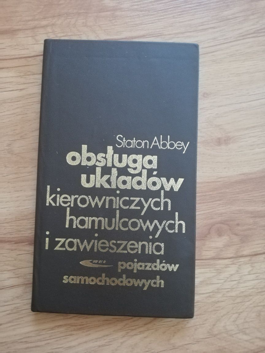 Książka obsługa układów kierowniczych hamulcowych i zawieszenia pojazd