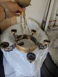 Lampa z PRL żyrandol
