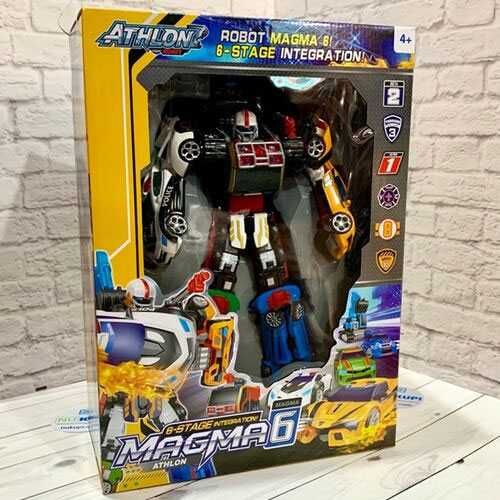 Великий Робот Трансформер TOBOT Magma 6 (40 см)
