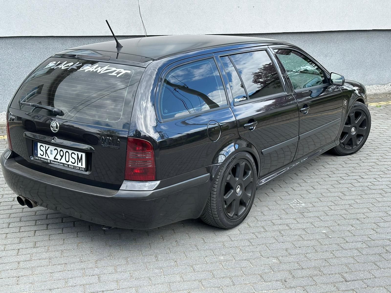 Skoda Octavia RS 1.8T ABT 236KM Gaz LPG Recaro Czarny Sufit Zamiana