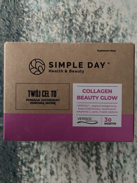 Collagen Beauty Glow twój cel to kolagen do picia Verisol nowy 30 szt