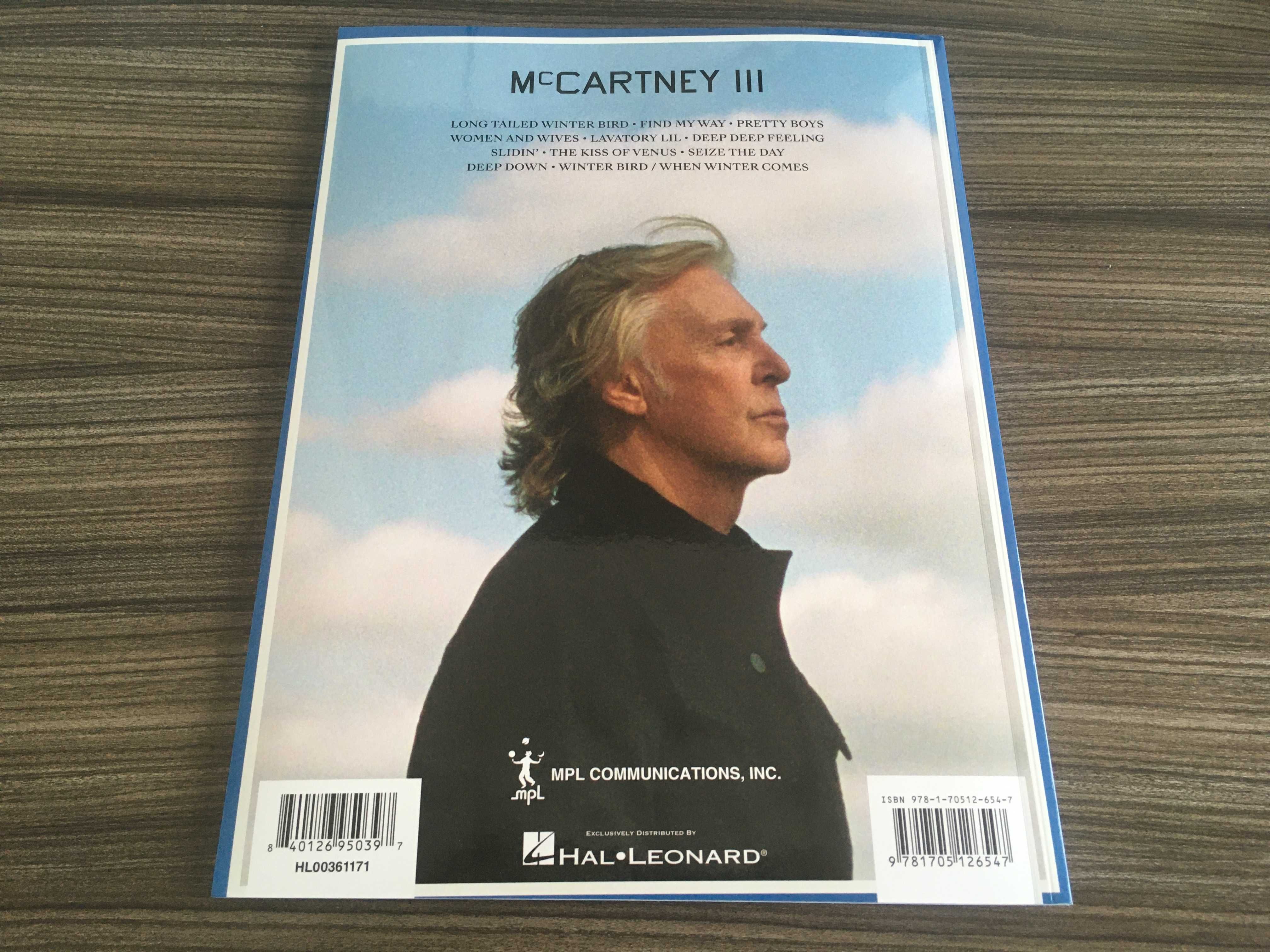 McCartney III (Piano - Vocal - Guitar) (nuty, teksty, płyta CD)