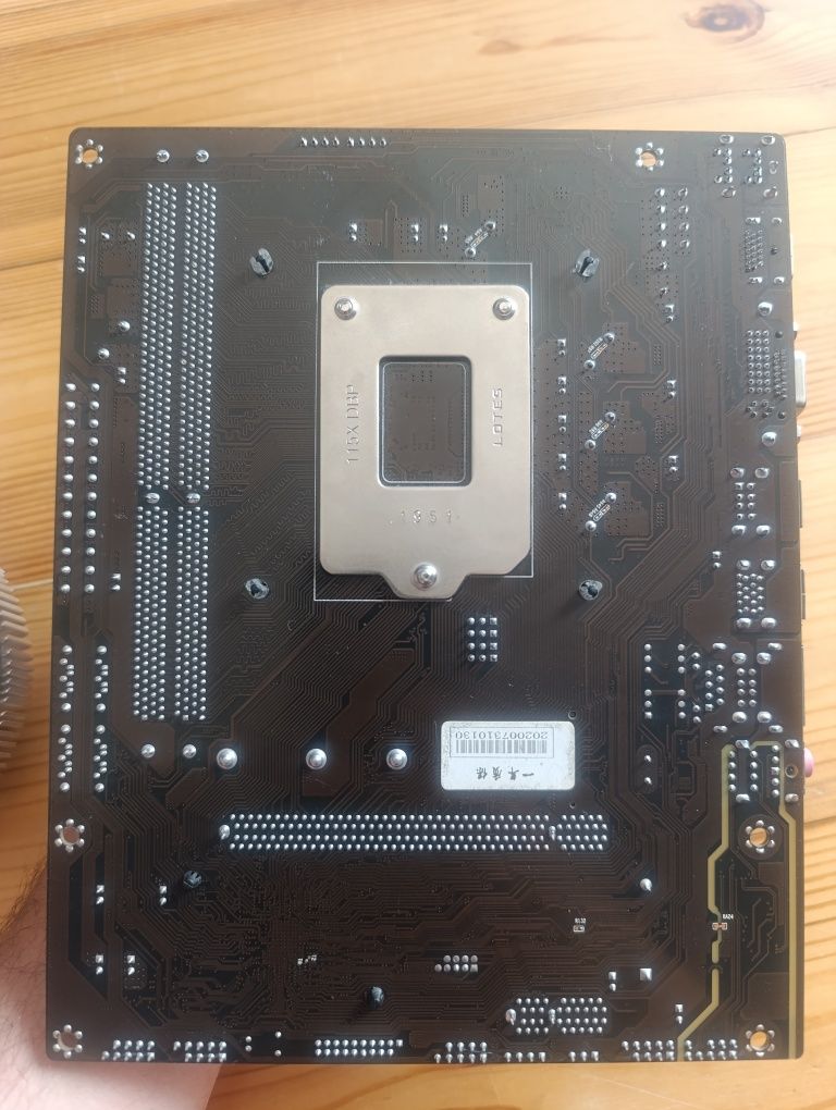 Комплект s1155 huanan b75, i5 3470, 8gb ddr3
