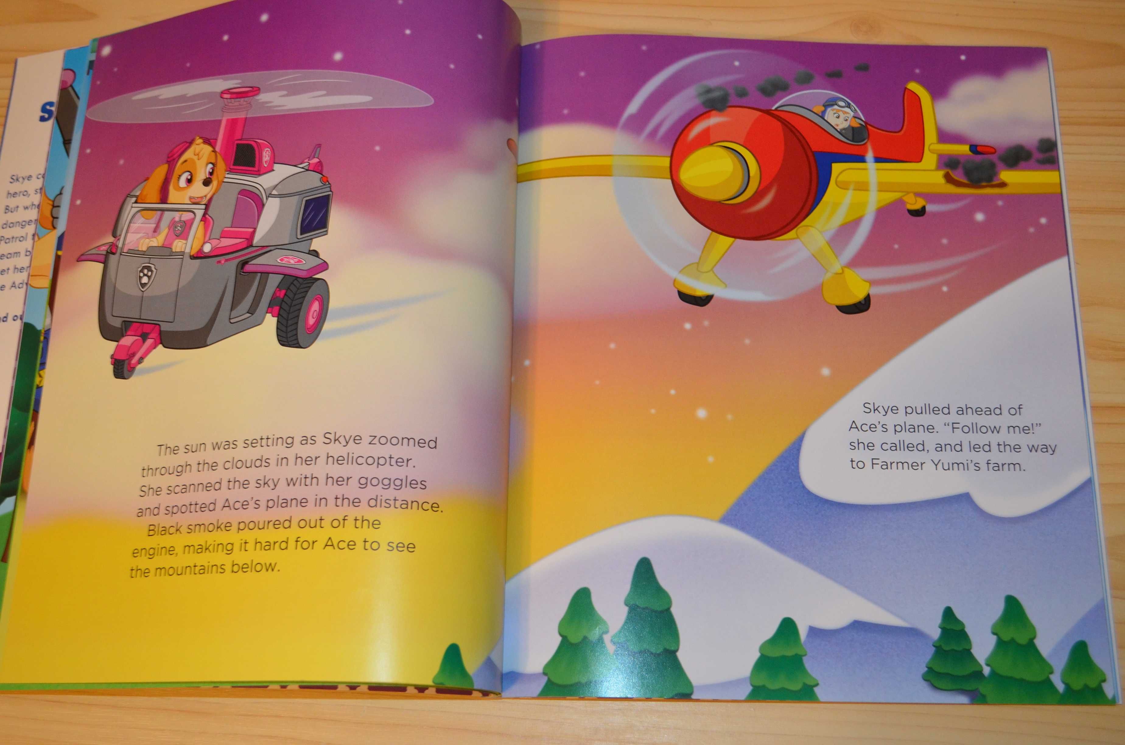 Skye s got to fly, paw patrol, дитяча книга англійською