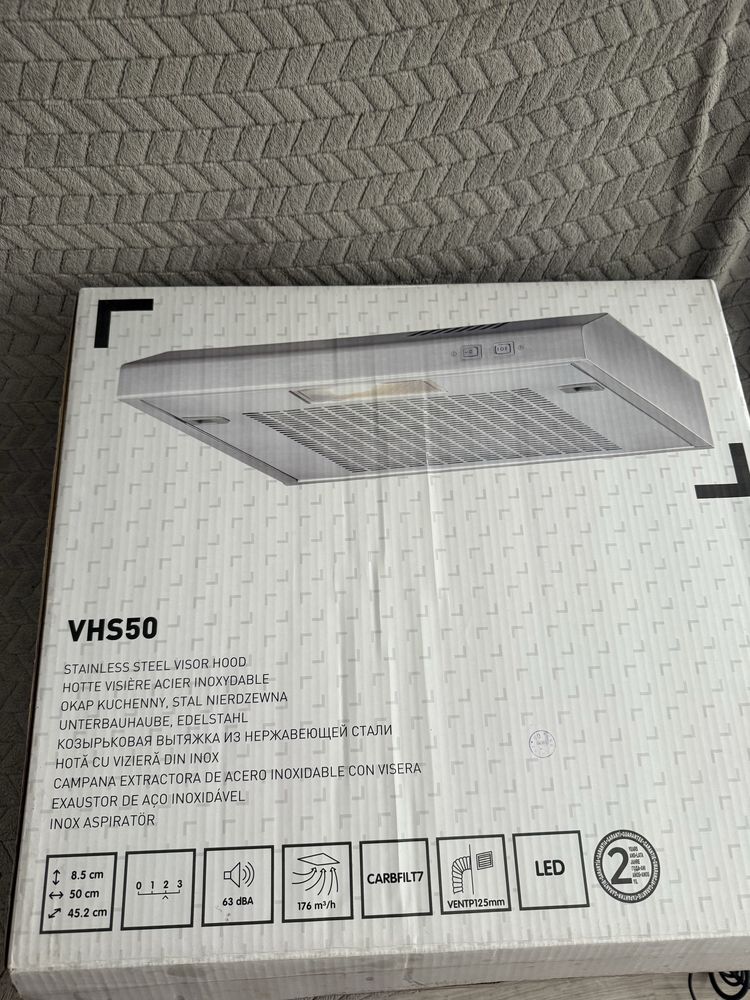 Okap kuchenny stal nierdzewna VHS50