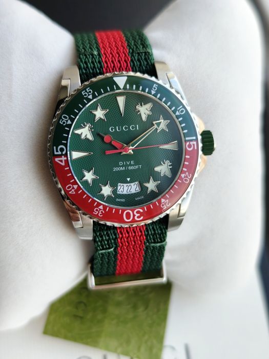 Zegarek męski Gucci Diver Nurek ORYGINALNY NOWY - 40% okazja